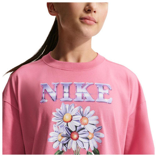 Nike Παιδική κοντομάνικη μπλούζα Sportswear Big Kids' (Girls') Oversized T-Shirt